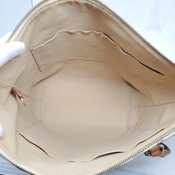 Auth Louis Vuitton Totally MM Damier Azur Tote Bag - Picture 13 of 16